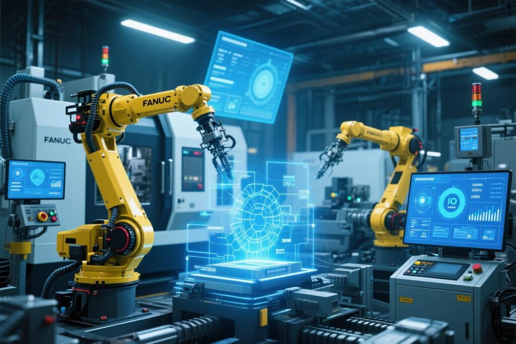 FANUC smart factory automation system