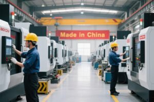 Chinese-CNC-machine-manufacturing-facility
